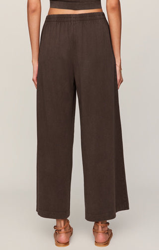 Z Supply Scout Jersey Pant - Dark Chocolate