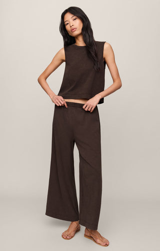 Z Supply Scout Jersey Pant - Dark Chocolate