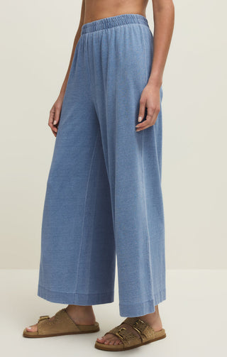 Z Supply Scout Jersey Denim Pant - Santorini Indigo