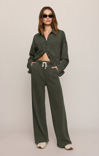 Z Supply Hunter Knit Pant - Classic Olive