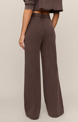 Z Supply Hunter French Terry Pant - Dark Chocolate
