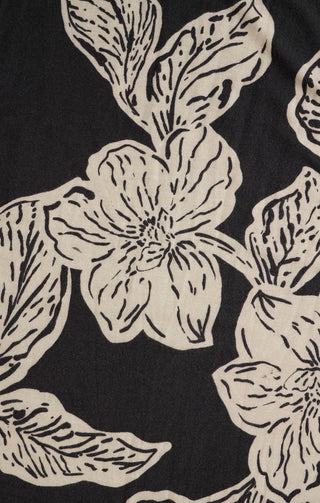 Z Supply Flared Asha Floral Jumpsuit