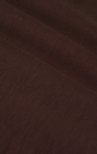 Z Supply Scout Linen Pant - Chocolate Cherry