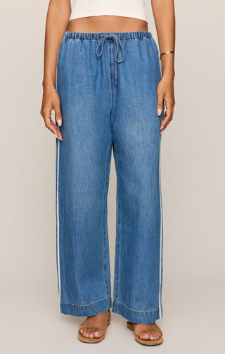 Z Supply The Sidelines Denim Track Pant