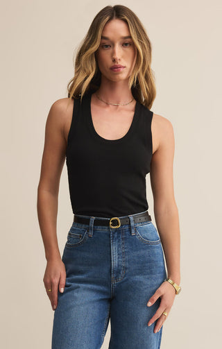 Z Supply Sirena Rib Tank - Black