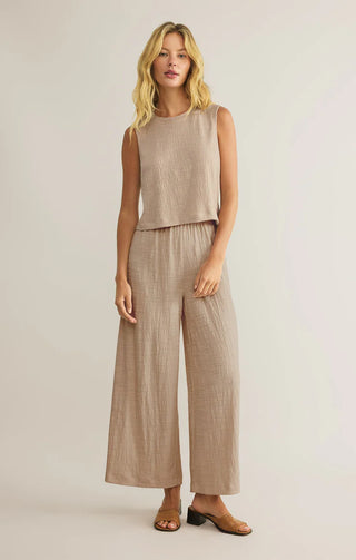 Z Supply Sloane Textured Top - Parchment