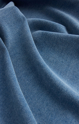 Z Supply Daily Knit Denim Cardigan - Vintage Indigo