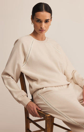 Z Supply All Around Sweatshirt - Crystal