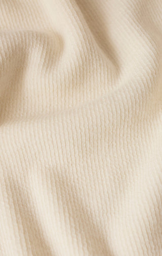 Z Supply Renae Rib Short Sleeve Top - Cloud