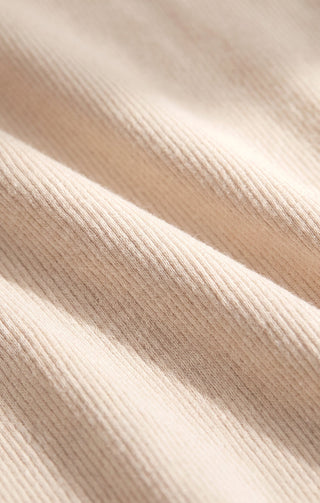 Z Supply Greyson Scoop Long Sleeve Tee - Chalk