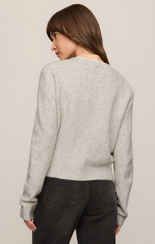 Z Supply Medina Cozy Cardigan - Feather Grey