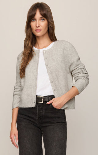 Z Supply Medina Cozy Cardigan - Feather Grey