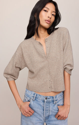 Z Supply Valor Cardigan - Natural Heather