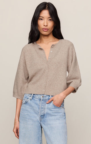 Z Supply Valor Cardigan - Natural Heather
