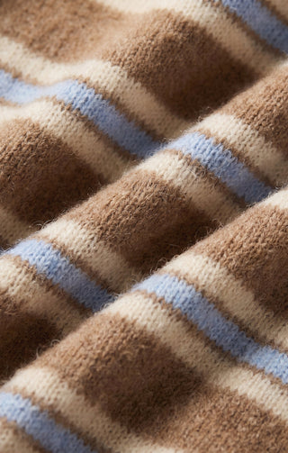 Z Supply Medina Cozy Stripe Cardigan - Golden Caramel