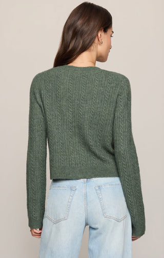 Z Supply Medina Cable Cardigan - Monstera