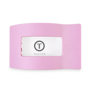 Teleties Flat Rectangle Hair Clip | Large | Merry Pinkmas