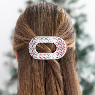 Teleties Festive Feels Large Flat Round Hair Clip