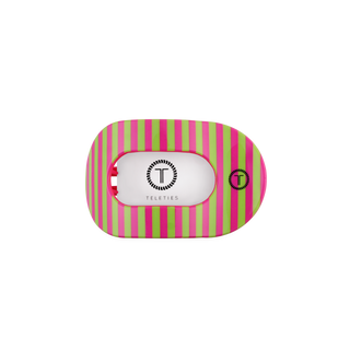 Teleties Summer Crush | Small | Flat Round Hair Clip