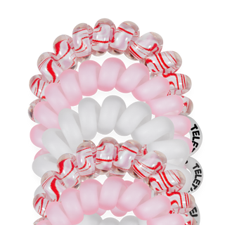 Teleties Peppermint Pop Tiny Hair Ties