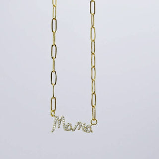 Treasure Jewels Mama Link Necklace