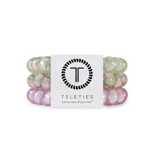 Teleties Opal Glow Large Hair Ties