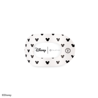 Teleties x Disney Flat Round Hair Clip | Small | The Iconic Mickey Mouse