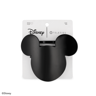 Teleties x Disney: Mickey Mouse Shaped | Large |  Flat Hair Clip