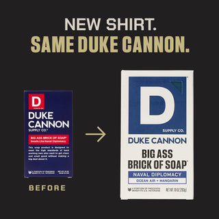 Duke Cannon Big Ass Brick of Soap - Naval Diplomacy