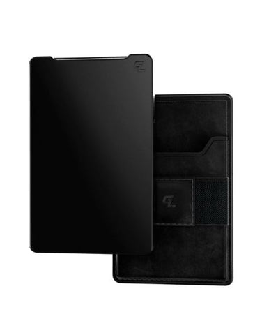 Groove Wallet - Black w/Black Leather Sleeve