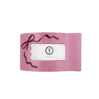 Teleties Just Add a Bow Medium Flat Rectangle Hair Clip