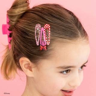 Teleties Minnie Mouse Snap Clip (6ct)