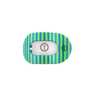 Teleties Cabana Cutie | Small | Flat Round Hair Clip