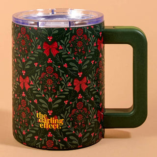 The Darling Effect 14 oz. Insulated Mug - A Merry Moment