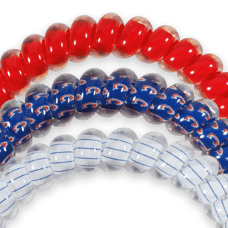 Teleties Chicago Cubs Small Hair Ties
