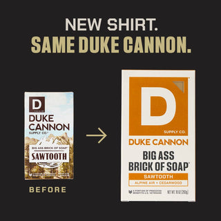 Duke Cannon Big Ass Brick of Soap - Sawtooth