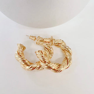 Treasure Jewels The Jennifer Hoop - Gold