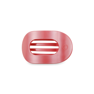 Round Flat Hair Clip | Small | Calming Coral