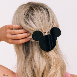 Teleties x Disney Mickey Mouse Shaped Medium Flat Hair Clip
