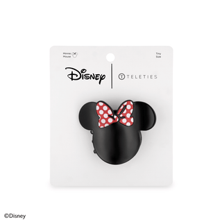 Teleties x Disney Minnie Mouse Shaped Tiny Flat Hair Clip