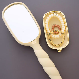 Teleties Detangler Hair Brush for Thick Hair - Tan