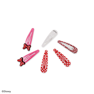 Teleties Minnie Mouse Snap Clip (6ct)
