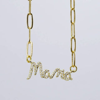 Treasure Jewels Mama Link Necklace