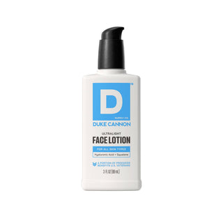 Duke Cannon Ultralight Face Lotion - 3oz