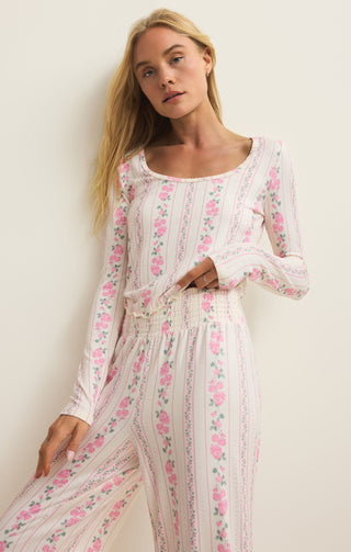 Z Supply Dawn Boudoir Pant - Vanilla Ice