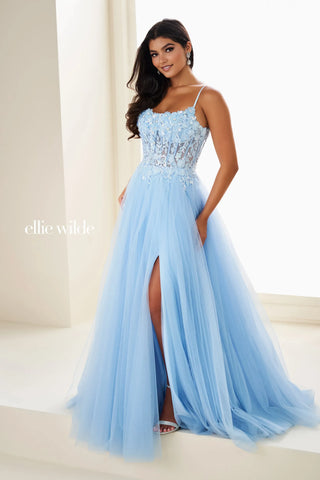 Ellie Wilde EW37112 - Light Blue Size 16
