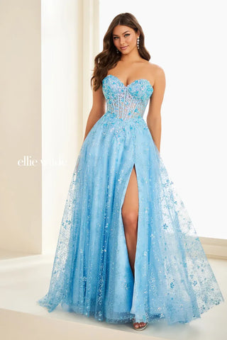 Ellie Wilde EW37205 - Sky Blue Size 0