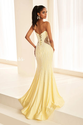 Ellie Wilde EW38017 - Light Yellow Size 8