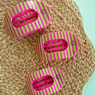 Teleties Summer Crush | Large | Flat Round Hair Clip