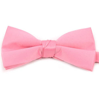 Bubblegum Pink Men's Clip-On Bow Tie